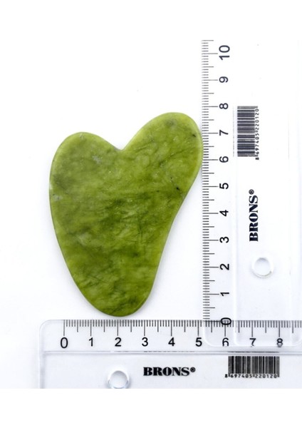 Sertifikalı Yeşim Gua Sha Masaj Taşı, Doğal ve Sağlıklı Cilt Bakım Ürünü