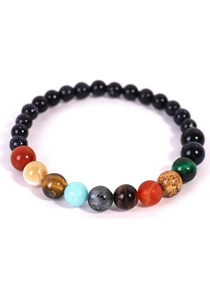 Doğal Taş Evren Bileklik, Yoga ve Çakra Uyumunu Destekleyen Şık Takı modelleri