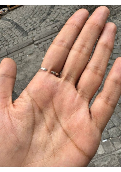 Parlak Sitrin Taşlı Ayarlanabilir Gümüş Yüzük, 925 Ayar, Zarif ve Şık Tasarım modelleri