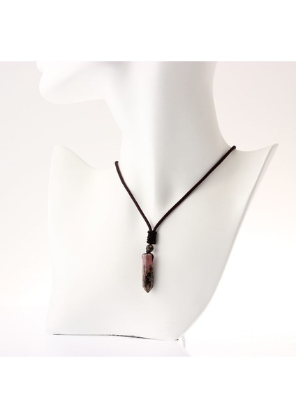 Çok Renkli Doğal Taş Kolye Ucu 3cm, Şıklık ve Enerjiyi Bir Arada Sunar. modelleri