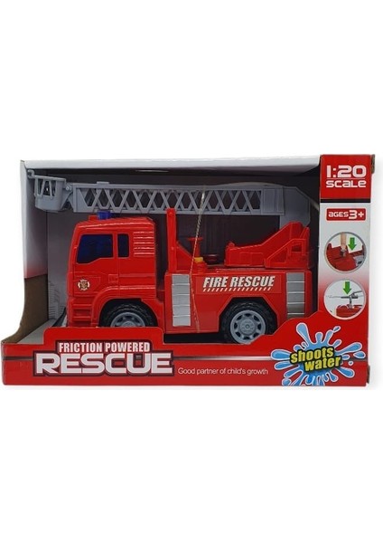 Su Fışkırtan Merdivenli Itfaiye Aracı - Sesli Işıklı - 661-01 - Merdivenli indirimleri