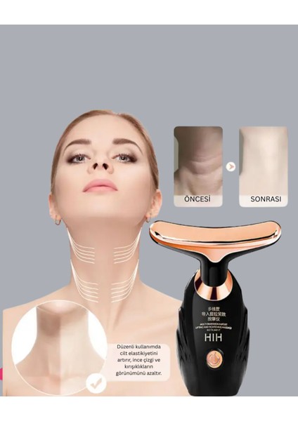 Kompakt Şarjlı Kırışıklık Masaj Cihazı, Güçlü ve Taşınabilir Makeup Bakım Aleti fiyatları