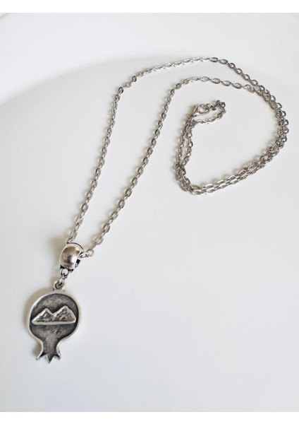 Uzun Doğal Taş Akik Üçlü Kombin Kolye 80 cm Siyah indirimleri