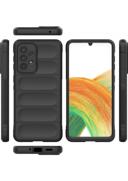 Samsung Galaxy A33 5g Kılıf Optimum Silikon - Siyah modelleri
