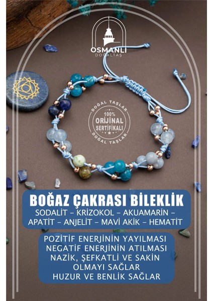 Renkli Doğal Taşlı Makrome Bileklik, Çakra Dengeleyici, Şık ve Enerji Dolu Takı