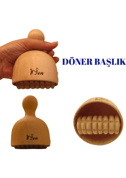 Ahşap Masaj Aleti, Rulo ve Kupalı, Sağlıklı ve Rahatlatıcı Kullanım fiyatları