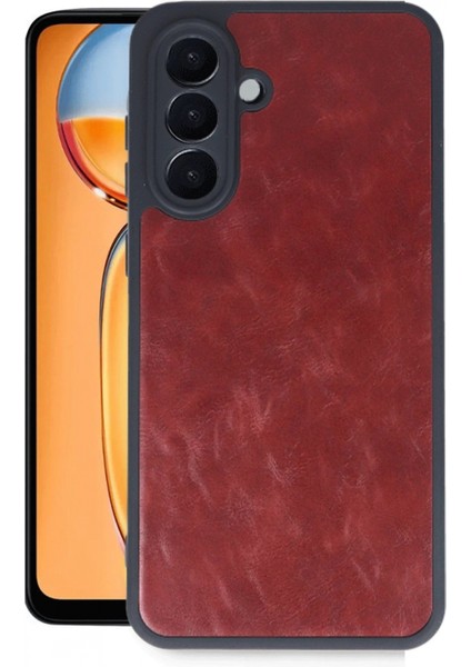 Samsung Galaxy A26 Kılıf Aras Deri Kapak - Bordo