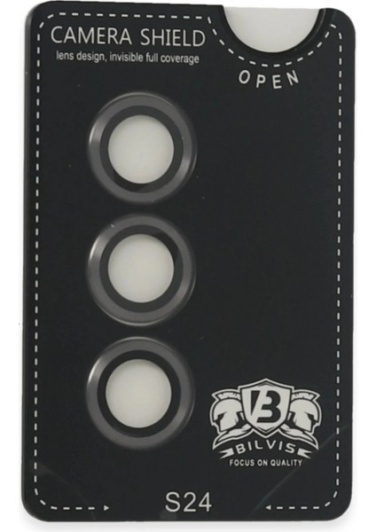 Samsung Galaxy S24 Bilvis Titan Kamera Lens - Titan Gri fiyatları