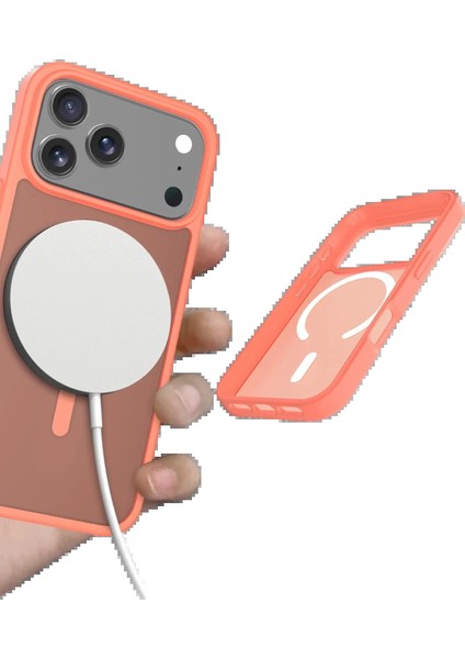 Bfs Apple iPhone 17 Pro Jota Magsafe Kapak - Turuncu fırsatları