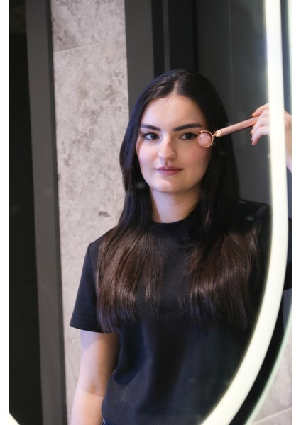 Pembe Kuvars Doğal Taşlı Titreşimli Masaj Aleti ile Rahatlama ve Enerji Sağlar fiyatları