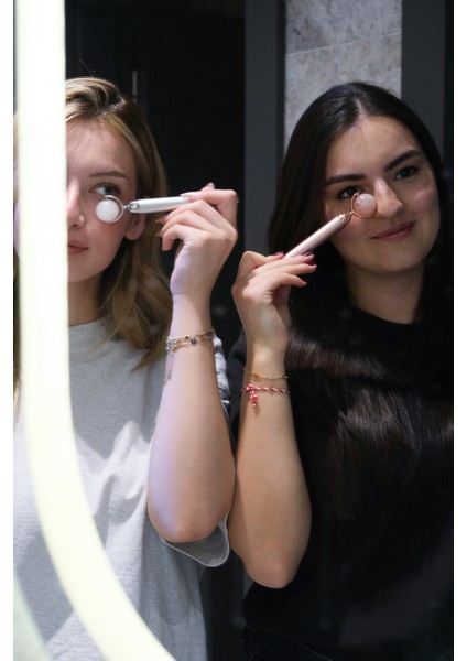 Pembe Kuvars Doğal Taşlı Titreşimli Masaj Aleti ile Rahatlama ve Enerji Sağlar fırsatları