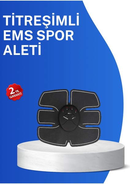 Titreşimli Ems Kas Güçlendirme Aleti, Çok Fonksiyonlu Spor Cihazı 2025