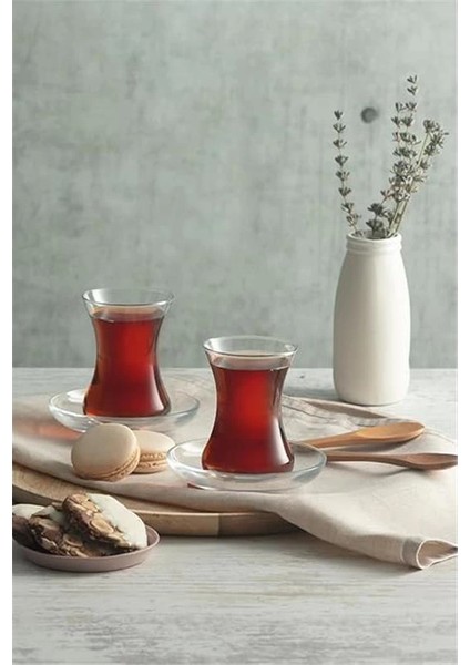 Paşabahçe 6'lı Ince Belli Çay Bardağı indirimleri