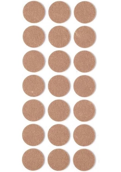 Mobilya Ayağı Koruyucu Keçe, 28 Adet 2,8 cm Yuvarlak Sandalye Ayağı Zemin Koruyucu Keçe