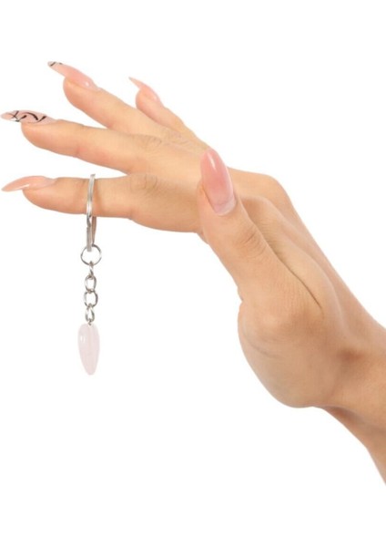 Doğal Pembe Kuvars Kalp Anahtarlık, Şık ve Hediye Seçeneği fiyatları