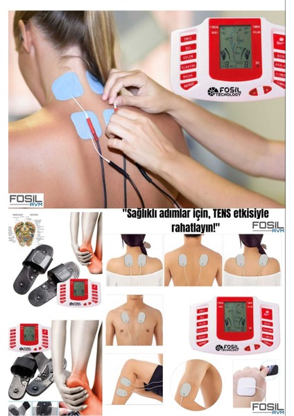 Çok Modlu Ayak ve Vücut Rahatlatıcı Tens Cihazı, Rahatlama ve Huzur Sağlar