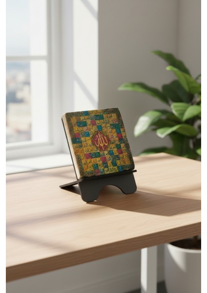 Sanatsal Mermer Tablo 99 Ismi 10X10 cm Masaüstü Dekorasyon Aksesuar fiyatları