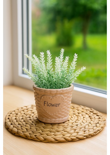 Beyaz Lavanta Yapay Çiçek, Şık ve Doğal Dekorasyon Için Mükemmel Seçim