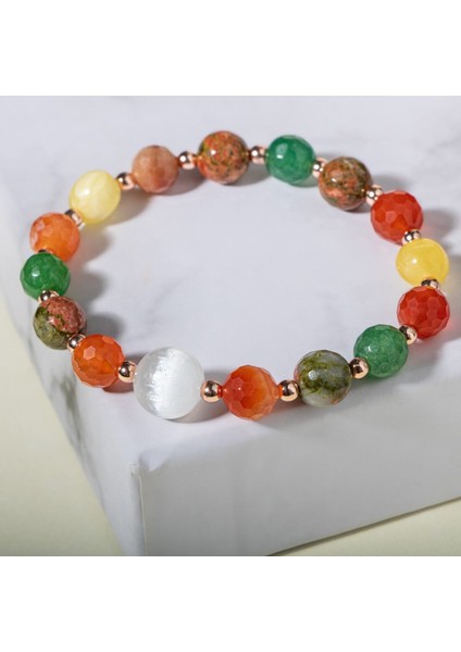 Doğal Taşlı, Sağlıklı ve Şık Hamilelik Bilekliği, Enerjik ve Güzel Hissettirir. fiyatları