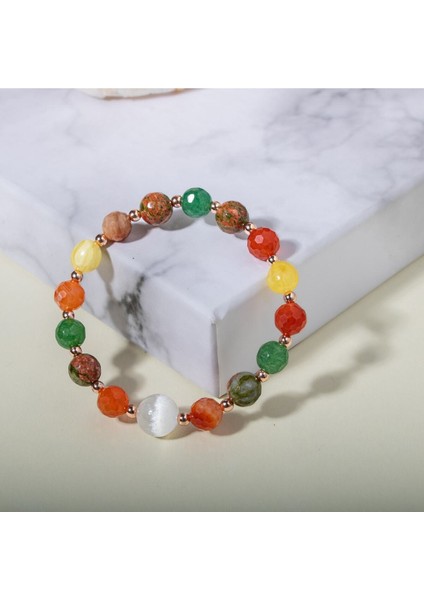 Doğal Taşlı, Sağlıklı ve Şık Hamilelik Bilekliği, Enerjik ve Güzel Hissettirir. modelleri