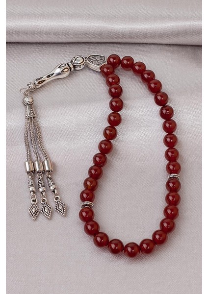 Kırmızı Akik Taşı Tesbih, Doğal ve Şık Aksesuar Seçeneği