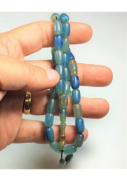 El Işçiliğiyle Hazırlanmış, Sertifikalı Turkuaz Takı Ucu