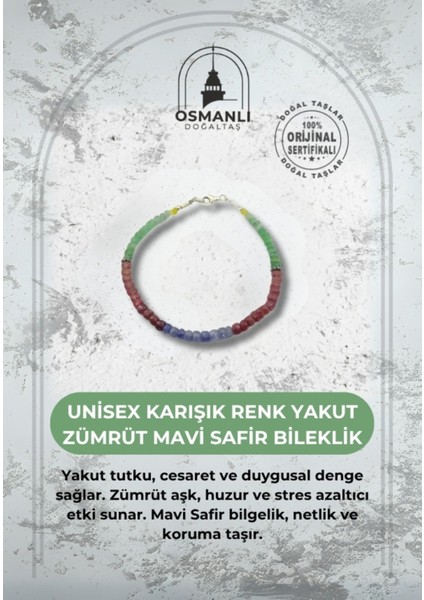 Karışık Renkli Unisex Bileklik, Zarif ve Şık Takı Seçeneği