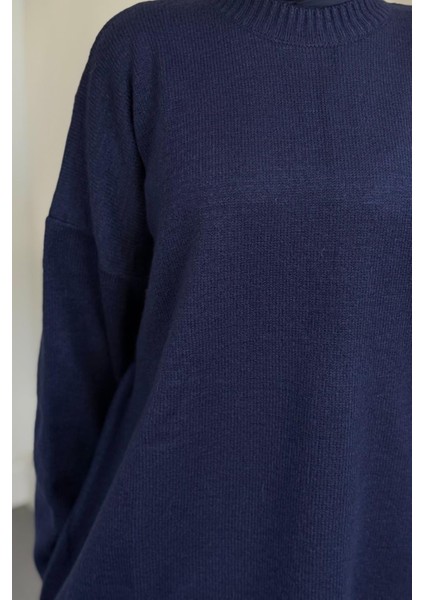 Sezin Ön Oval Kol Salaş Tunik Lacivert fırsatları