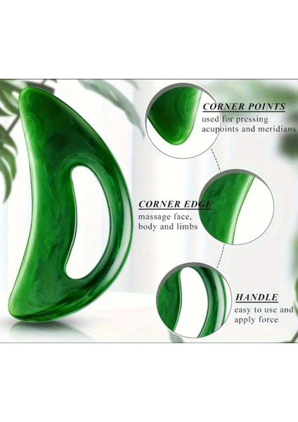 Yüz ve Vücut Için Doğal Masaj Aleti, Rahatlatıcı ve Güzelleştirici Kullanımıyla