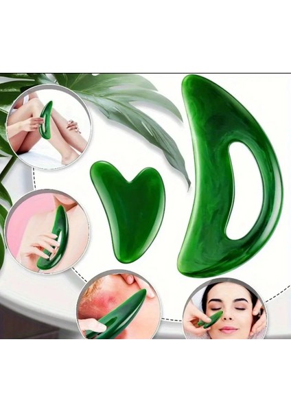 Yüz ve Vücut Için Doğal Masaj Aleti, Rahatlatıcı ve Güzelleştirici Kullanımıyla modelleri