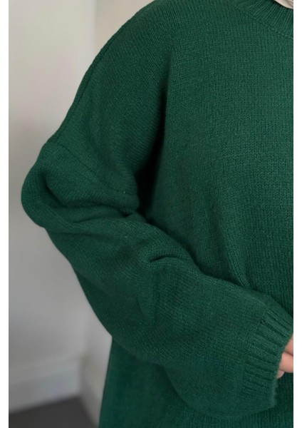 Sezin Ön Oval Kol Salaş Tunik Yeşil fırsatları