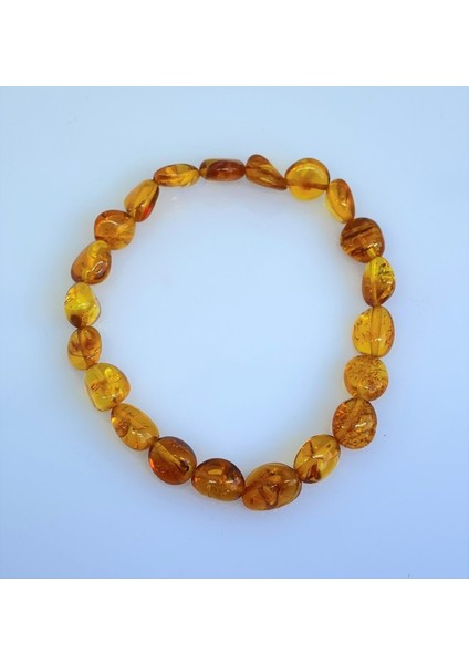 Renkli Kehribar Bileklik, Lastikli, Yetişkinler Için, Şık ve Rahat Tasarım modelleri