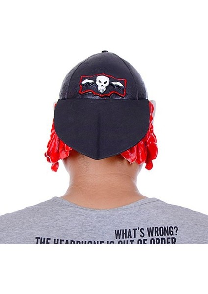 Lateks Şapkalı Gözlüklü Beyaz Maske modelleri