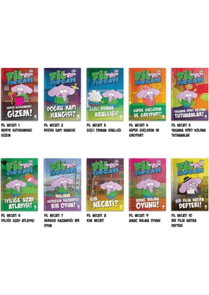 Kral Şakir Fil Necati Seti (10 Kitap)