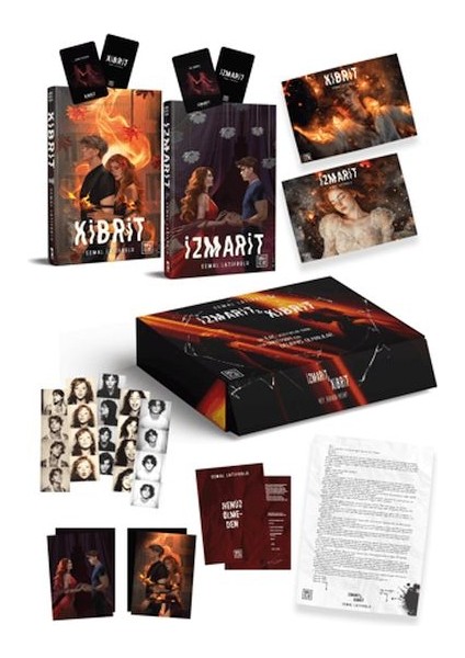 Izmarit ve Kibrit Kutulu Set