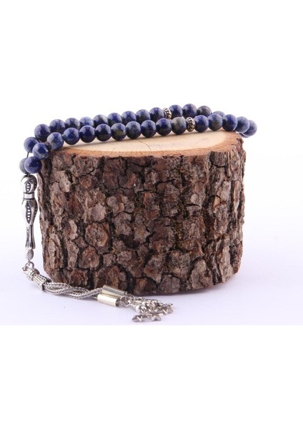 Lapis Lazuli Doğal Taş Tesbih, Şık ve Zarif El Işçiliğiyle Güzel Hediye modelleri