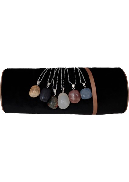 Beyaz Howlit Doğal Taş Kolye - Zarif ve Rahatlatıcı Aksesuar fiyatları