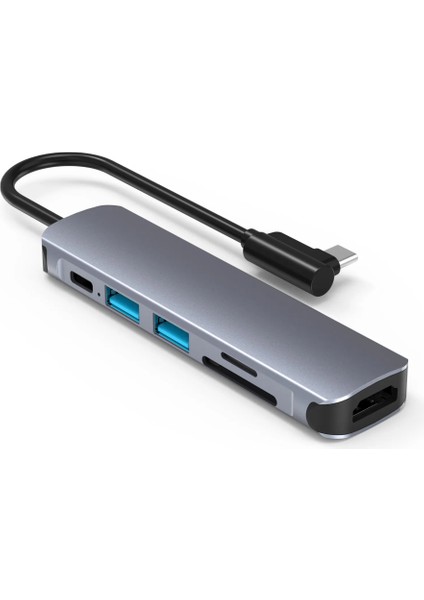 Airsky HC74CL 6 In 1 Hdmı Çevirici L Tipi