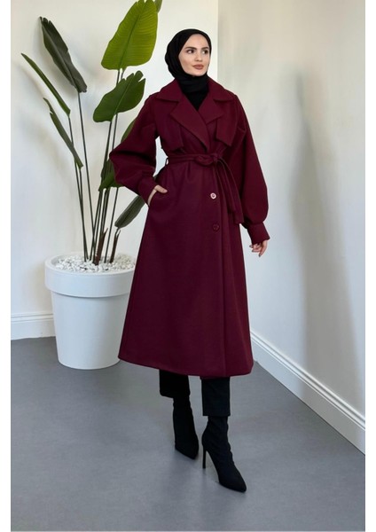 Areson Cepkenli Astarlı Kaban Bordo fiyatları