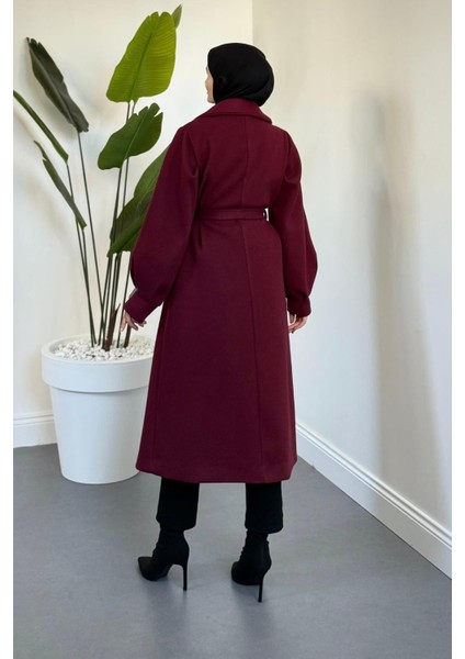 Areson Cepkenli Astarlı Kaban Bordo modelleri