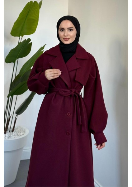 Areson Cepkenli Astarlı Kaban Bordo indirimleri