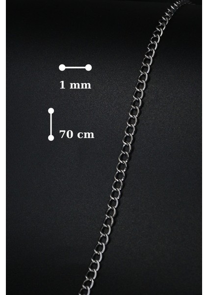 3'lü Üçgen Ok Ucu, Pusula ve Çubuk Bar Kolye Seti, Gri Renk