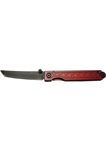 Chris Reeve Pocket Samurai 7425 Rd Kırmızı Kamp / Outdoor Çakı 18CM - Manuel, Kutulu