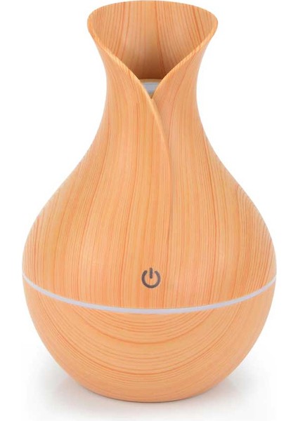 Vazo Modeli Hava Nemlendirici 200ML LED Işıklı