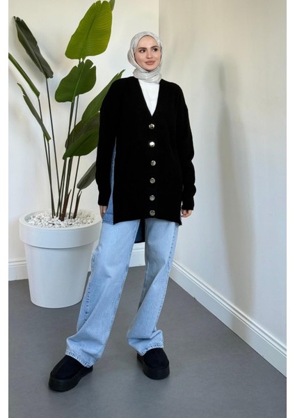 Ritim Yan Arka Kotlu Hırka Siyah fiyatları