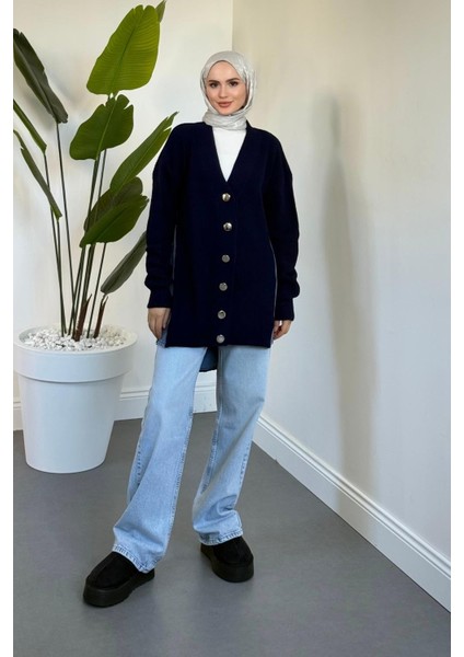 Ritim Yan Arka Kotlu Hırka Lacivert fiyatları