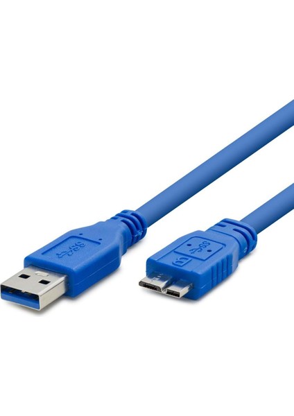 Usb3.0 To Note4 Harddisk Kablosu 50CM Mavi HDX7503