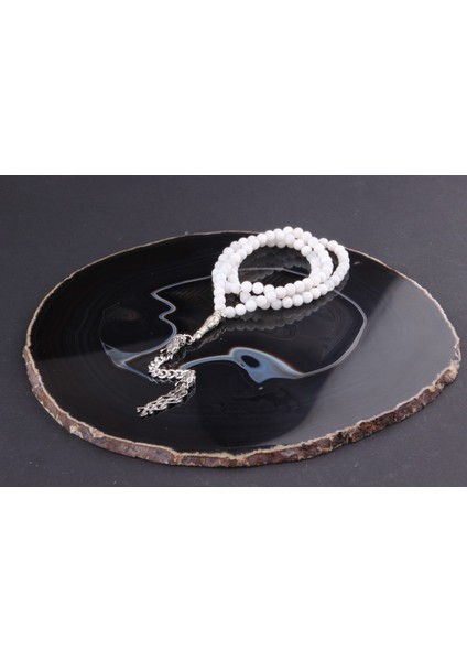 Sertifikalı Ay Taşı Tesbih 6mm, Doğal Taş, Zarif ve Şık Takı Parçası indirimleri