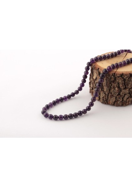 Doğal Ametist Taşlı Zarif Uzun Kolye, Şık ve Enerji Dolu Takı modelleri