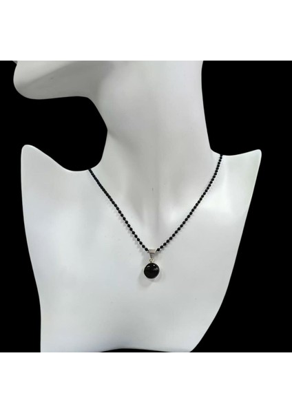 925 Ayar Gümüş Minimalist Oltu Taşı Kolye, Şık ve Zarif Tasarım modelleri